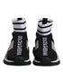 Dolce & Gabbana Black Gray Sorrento Socks Men Sneakers Shoes